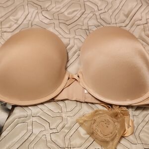 Wacoal Tan Underwire Strapless Bra